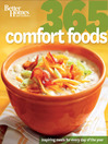 Cover image for Better Homes and Gardens: 365 Comfort Foods